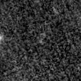 F200W image, 3.2 arcsec across, north up