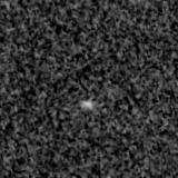 F200W image, 3.2 arcsec across, north up