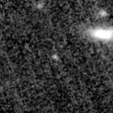 F200W image, 3.2 arcsec across, north up