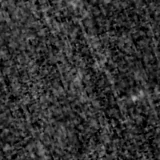 F090W image, 3.2 arcsec across, north up