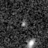 F444W image, 3.2 arcsec across, north up