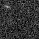 F200W image, 3.2 arcsec across, north up