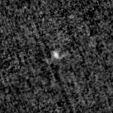 F090W image, 3.2 arcsec across, north up