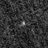 F115W image, 3.2 arcsec across, north up