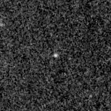 F200W image, 3.2 arcsec across, north up