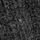 F090W image, 3.2 arcsec across, north up