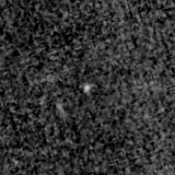 F150W image, 3.2 arcsec across, north up