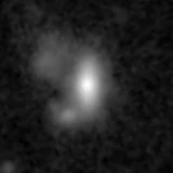 F277W image, 3.2 arcsec across, north up