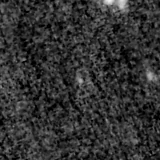 F150W image, 3.2 arcsec across, north up