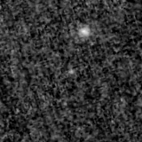 F115W image, 3.2 arcsec across, north up