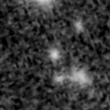 F444W image, 3.2 arcsec across, north up