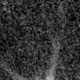 F090W image, 3.2 arcsec across, north up