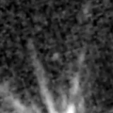 F277W image, 3.2 arcsec across, north up