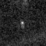 F200W image, 3.2 arcsec across, north up