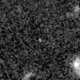 F150W image, 3.2 arcsec across, north up
