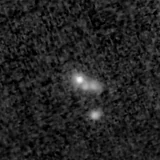 F200W image, 3.2 arcsec across, north up