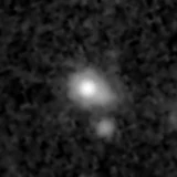 F444W image, 3.2 arcsec across, north up
