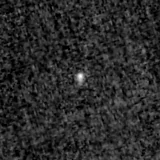 F090W image, 3.2 arcsec across, north up