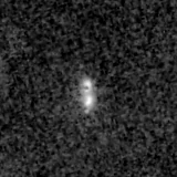 F200W image, 3.2 arcsec across, north up