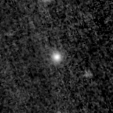 F115W image, 3.2 arcsec across, north up