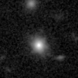 F200W image, 3.2 arcsec across, north up