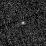 F200W image, 3.2 arcsec across, north up