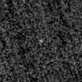 F150W image, 3.2 arcsec across, north up