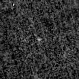 F200W image, 3.2 arcsec across, north up