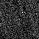 F115W image, 3.2 arcsec across, north up