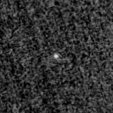 F200W image, 3.2 arcsec across, north up