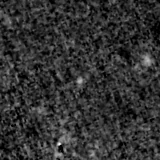 F090W image, 3.2 arcsec across, north up