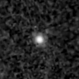 F444W image, 3.2 arcsec across, north up