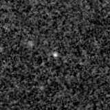 F150W image, 3.2 arcsec across, north up