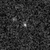 F200W image, 3.2 arcsec across, north up
