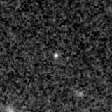 F200W image, 3.2 arcsec across, north up