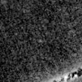 F090W image, 3.2 arcsec across, north up
