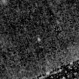 F200W image, 3.2 arcsec across, north up