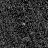 F115W image, 3.2 arcsec across, north up