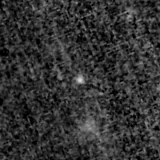 F150W image, 3.2 arcsec across, north up