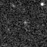 F115W image, 3.2 arcsec across, north up
