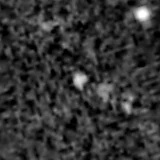 F444W image, 3.2 arcsec across, north up