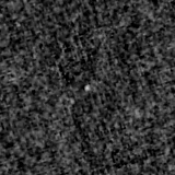 F090W image, 3.2 arcsec across, north up
