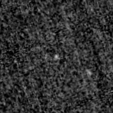 F115W image, 3.2 arcsec across, north up