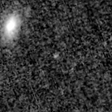 F115W image, 3.2 arcsec across, north up