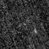 F090W image, 3.2 arcsec across, north up