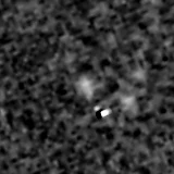 F277W image, 3.2 arcsec across, north up