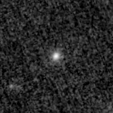 F115W image, 3.2 arcsec across, north up