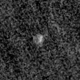 F115W image, 3.2 arcsec across, north up