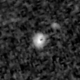 F277W image, 3.2 arcsec across, north up