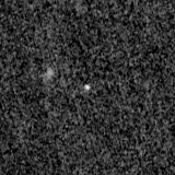 F150W image, 3.2 arcsec across, north up